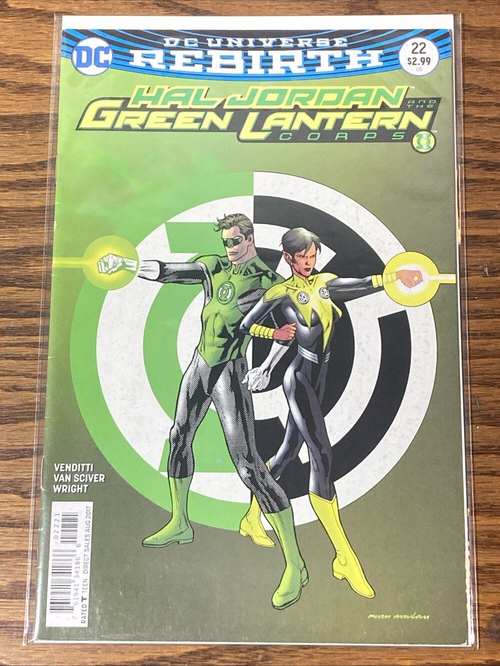 DC Hal Jordan & Green Lantern Corps Vol. 1 # 22B Variant Cover Aug '17 (NM)